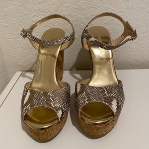 Gold Platforms (Jimmy Choo)